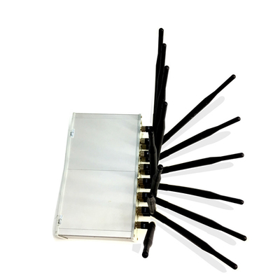 Antenne 50m du brouilleur 14 de signal de CDMA GSM Lojack 14 watts 3G 4G 5G