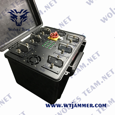 bandes 5G militaire GSM CDMA de DCS PCS 8 de brouilleur de signal de la bombe 300W