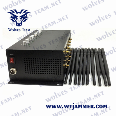 DCS 3G 4G 5G AC240V DC5V 12A du brouilleur CDMA GSM du téléphone portable 80W