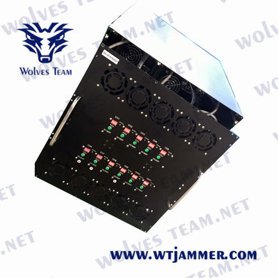 acheter CDMA GSM brouilleur de signal sans fil 1000W 3G 4G 5G voiture bombe IED militaire online manufacture