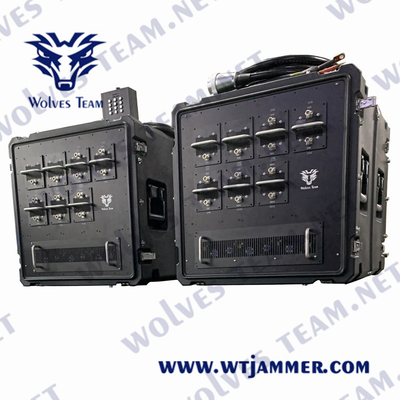 contrôle de commutateur du brouilleur 24V CDMA de signal de bombe de 500W GSM manuellement pour l'EOD