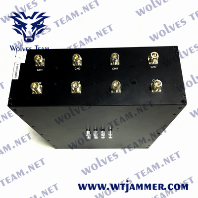 Brouilleur léger GSM 3G 4G 5G CDMA TDMA UMTS de signal du sac à dos 230VAC