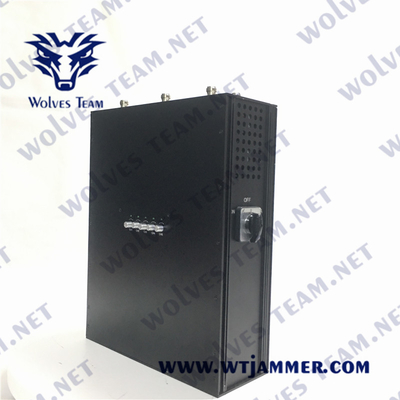 DCS 3G 4G 5G 5dBi de GSM militaire PCS de brouilleur de signal du sac à dos 220W