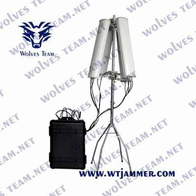 5000 mètres d'anti de bourdon des brouilleurs 150W GPS de signal d'UAV brouilleur de bourdon