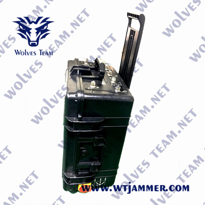 brouilleur 520MHz GSM 3G 4G 5G de téléphone portable de 500W Manpack pour l'attaque d'IED