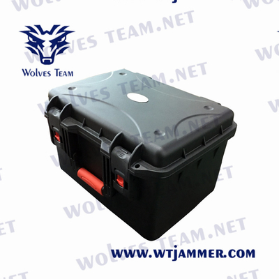 Batterie disponible portative CDMA du brouilleur 500W 3G 4G 5G de téléphone portable de GSM