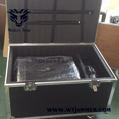 Batterie disponible portative CDMA du brouilleur 500W 3G 4G 5G de téléphone portable de GSM