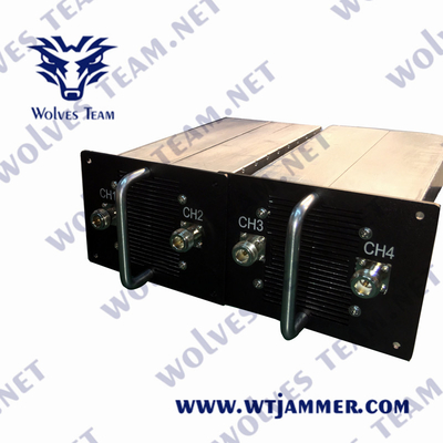 alliage d'aluminium Lojack rf de brouilleur sans fil du signal 700-6000MHz