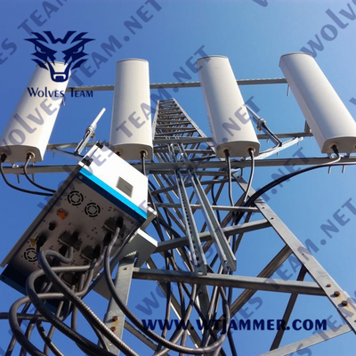 Brouilleur jusqu'à 500m de signal de prison de Cdma de 10 bandes