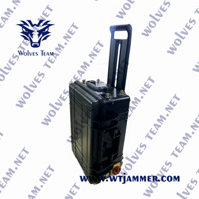 Puissance élevée imperméable du brouilleur 2000m de signal de bourdon pour GPS WiFi 2.4G 5.8g
