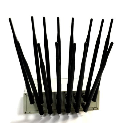 12 brouilleur Lojack de téléphone portable des bandes 3G 4G 5G à télécommande tout le brouilleur de signal de bandes
