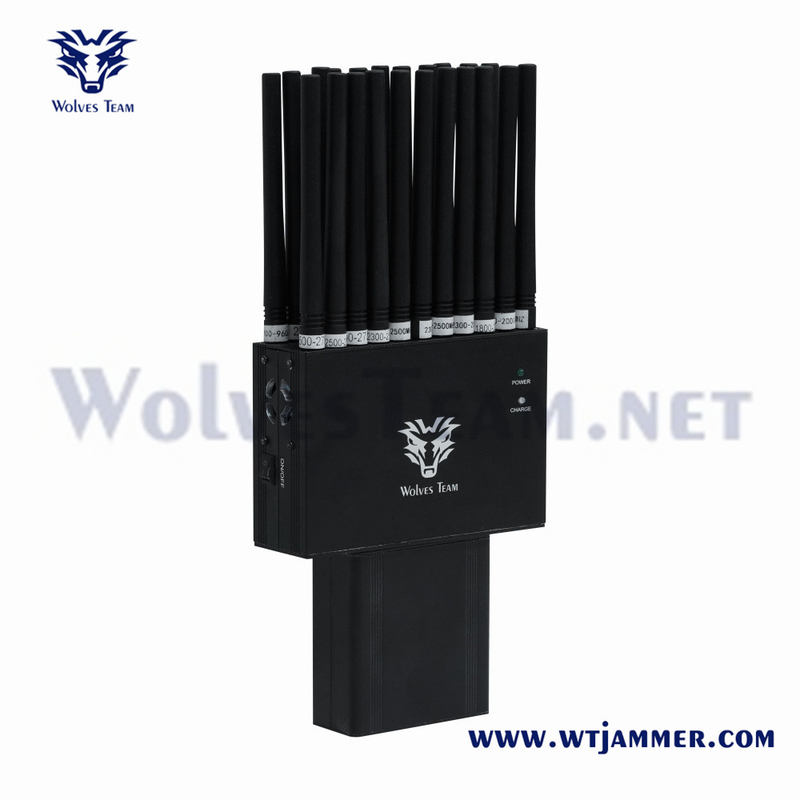 En gros 22 bandes 2G 3G 4G 5G Brouilleur GPS portable Localiseur WiFi GPS RF 315/433/868MHz Brouilleur