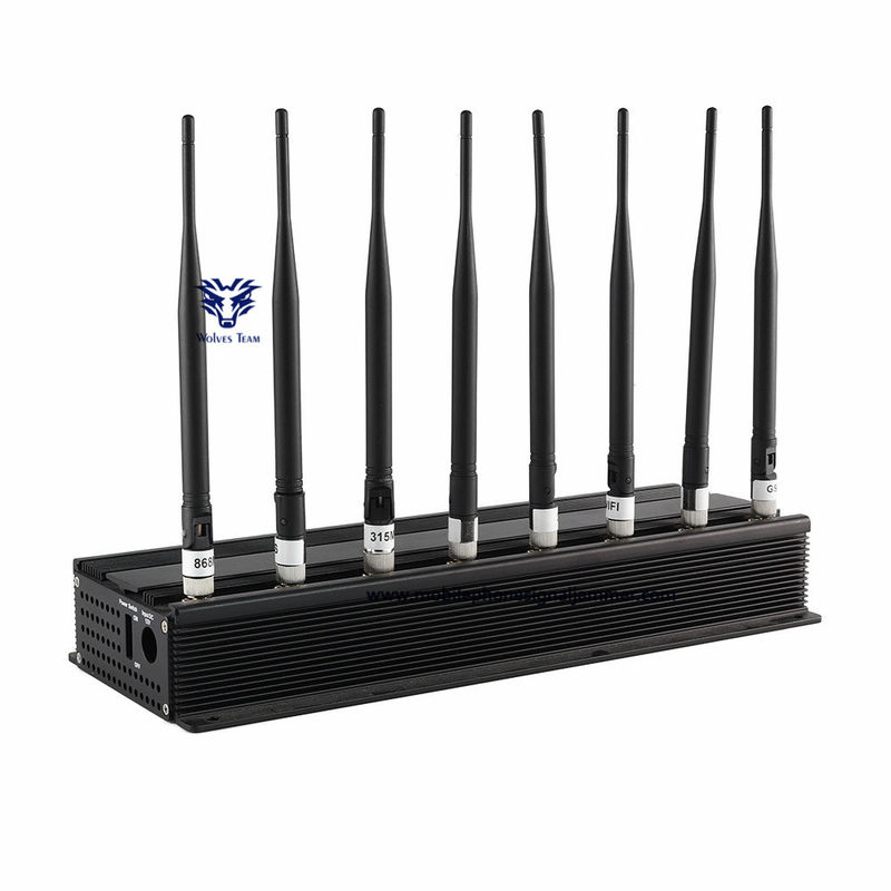 Brouilleur à télécommande multi de signal de téléphone portable de WiFi 3G 4G 5g GSM d'antenne omnidirectionnelle de bande rencontrant la pièce de /Exam