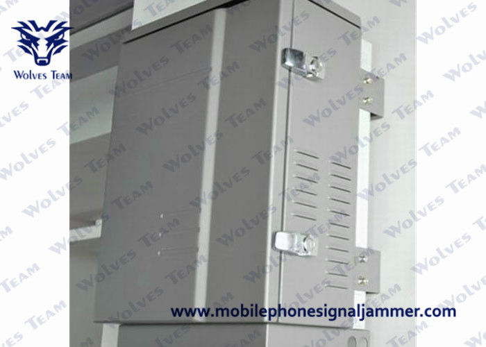 Brouilleur de prison de GSM CDMA PCS de dresseur de téléphone portable de 4G 5G 300 - 600M protégeant le rayon pour de grands emplacements sensibles