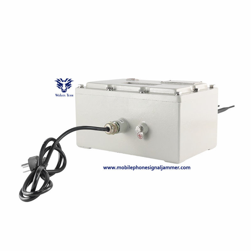 Utilisation de utilisation imperméable extérieure de brouilleur de prison de signal de bourdon pour le brouilleur de signal de 80W 120m WiFi2.4G Bluetooth