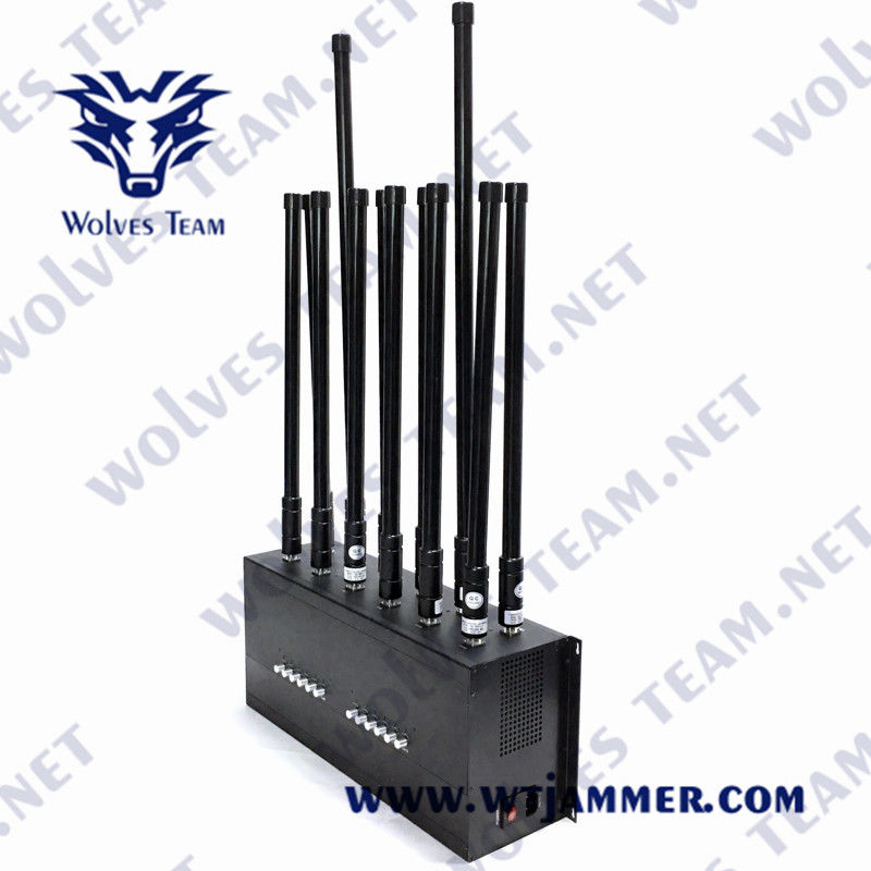Brouilleur mobile du dresseur 60W WIFI GPS rf de signal de DCS 3G 4G Lojack de GSM