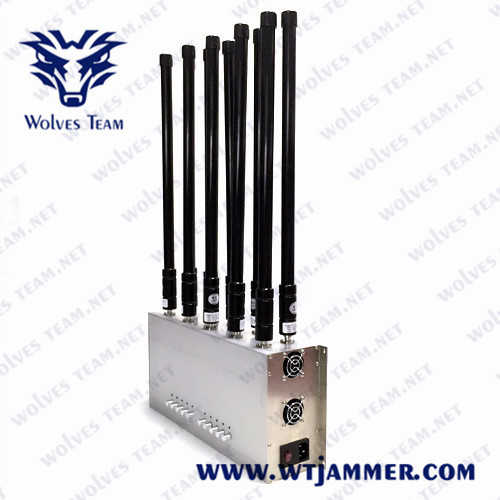 fréquence ultra-haute 5G de VHF de GPS cellulaire Lojack 3G 4G 5G de brouilleur du signal 3200-3600MHz