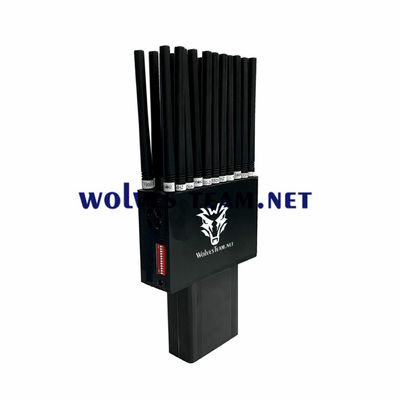 Dresseur tenu dans la main rf 315MHz 433MHz 868MHz de brouilleur de GPS de 22 bandes