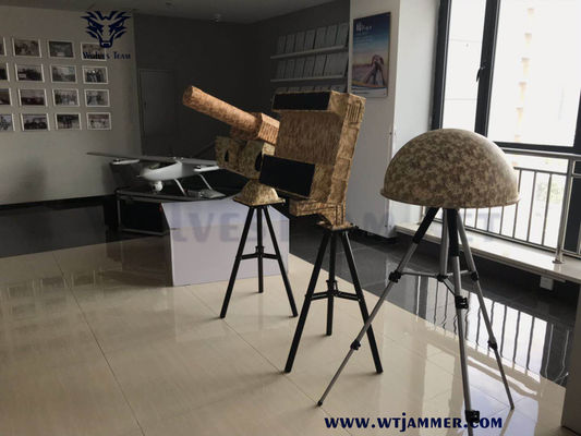 Détecteur de signal WT-S3000 Brouilleur anti-drone Portée de détection 2-5km Poids ≤15kg Sans adaptateur secteur Pour longue distance