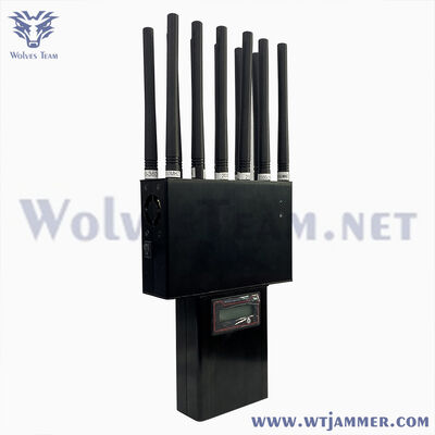 Téléphone portable 16 antennes Téléphone cellulaire GSM 3G 4G 5G brouilleur Wifi Bluetooth GPSL1-L5 Brouilleur 20 mètres