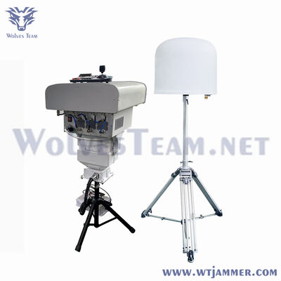 Système anti-drones de détection de drones brouilleur de signal de drone 10 km