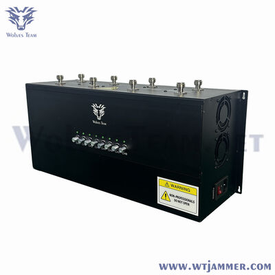 Bloqueur de signal de bureau 20W à 8 canaux, brouilleur de signal sans fil haute puissance pour la sécurité