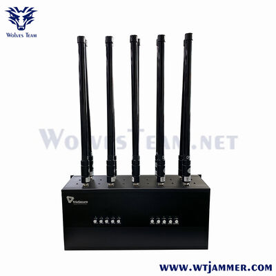 10 bandes de signal de bureau brouilleur Blocs GPS L1 L2 WiFi 2G-5G