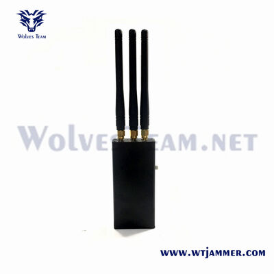 Brouilleur de signal cellulaire 3 canaux 6W portatif 2G/3G/4G
