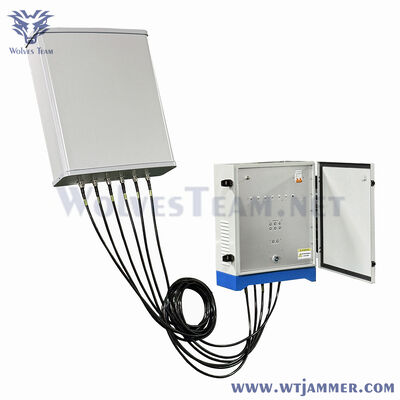 6 bandes 240W haute puissance brouilleur de signal à bande complète GSM 3G 4G 5G WiFi