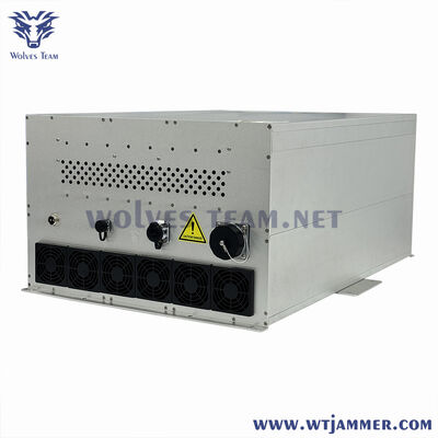 8 canaux indépendants Isolateur RF pour véhicule imperméable à l'eau de 400 W pour la protection des VIP et l'application de la loi