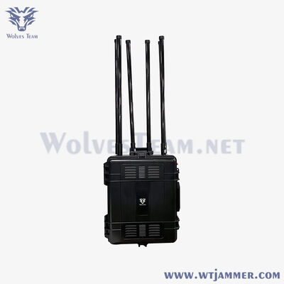 12 canaux 90W Bloqueur de signal RF portable multibande pour la protection GSM/3G/4G/WiFi/GPS