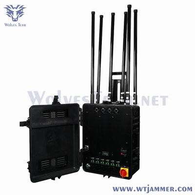 8 canaux 60W brouilleur de signal portable à toutes les fréquences pour usage personnel et commercial Temporaire