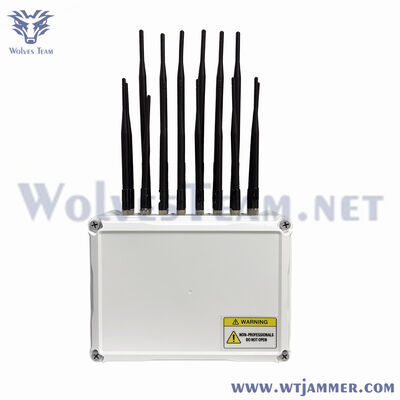 10 bandes 100W haut débit bureau blocage du signal du téléphone portable