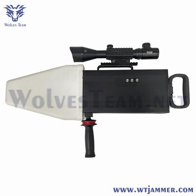 Lightweight Gun Type Drone Jammer for Industrial and Government Sites