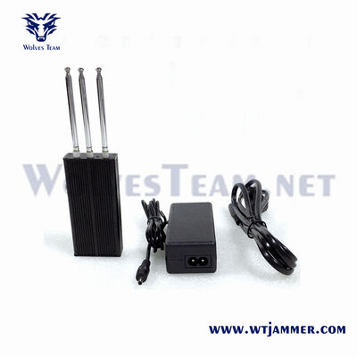 10M 100-240V brouilleur de signal portable intégré à la batterie