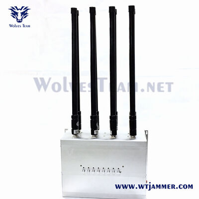 Interrupteur 5G argenté 80W Interrupteur de signal pour tous les téléphones cellulaires avec alimentation électrique intégrée