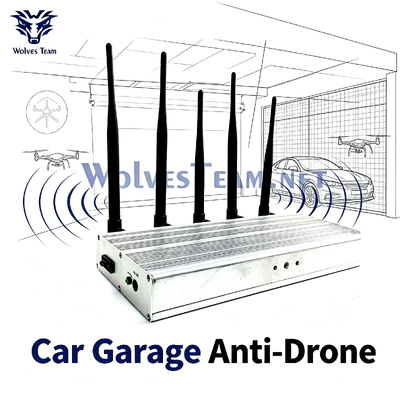 Brouilleur de signal intérieur de 20 à 100 mètres, brouilleur de voiture de garage anti-drone