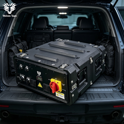 420W 14‑Band Vehicle Mounted RF Signal Suppressor for Correctional Facilities And Mobile Security Missions