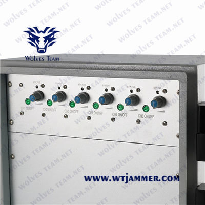 GSM800 DCS1800 PCS1900 150m 165W Brouilleur de signal extérieur