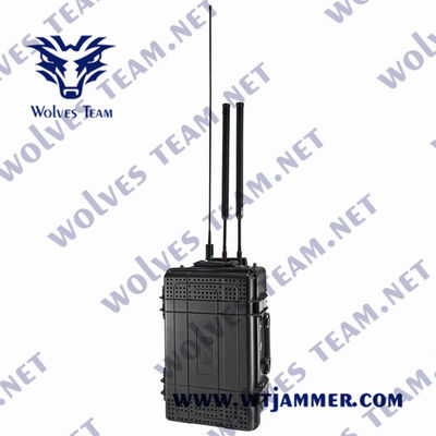 12 bandes personnaliser le signal de fréquence imperméable à l'eau brouilleur extérieur tout brouilleur de signal de téléphone portable