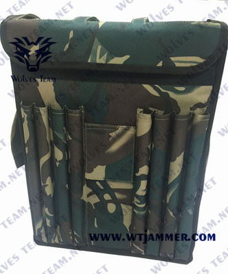 Sac à dos Ied GSM Wifi 2.4G 3G 4G 40w Brouilleur de fréquence GPS
