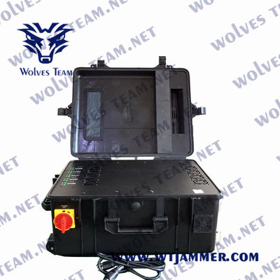 Military personnaliser le signal de fréquence imperméable à l'eau brouilleur extérieur tous les brouilleurs de signal de téléphone portable