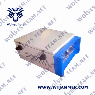 Unités militaires 300m Prison Jail Jammer 350 Watt 3G 4G 5G étanche GSM CDMA