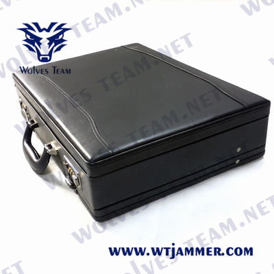 40W brouilleur de signal portable réglable RF 150m valise portative GSM DCS