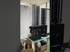 6 brouilleur de sac à dos de GPS WiFi 5.8g des canaux 160W jusqu'à 2000m brouilleur de signal de bourdon