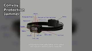 Un système de brouilleur de bombes haute puissance protège les convois