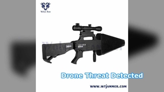 Dispositif de brouilleur de drone de type pistolet
