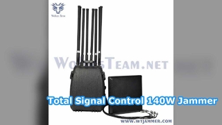 Batterie construite dans 8 bandes Max 200W VHF UHF sac à dos pour téléphone portable