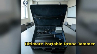 Brouilleur de signal de bureau pour porte-documents à double usage, compact et facile à transporter pour une utilisation en déplacement et sur le terrain