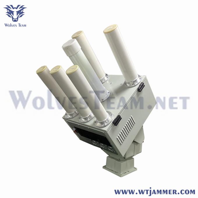 360° Pan-Tilt Anti-Drone Jammer antenna system